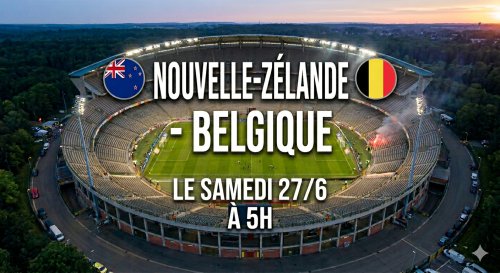 Match Belgique Ukraine sur grand écran le 26/06.